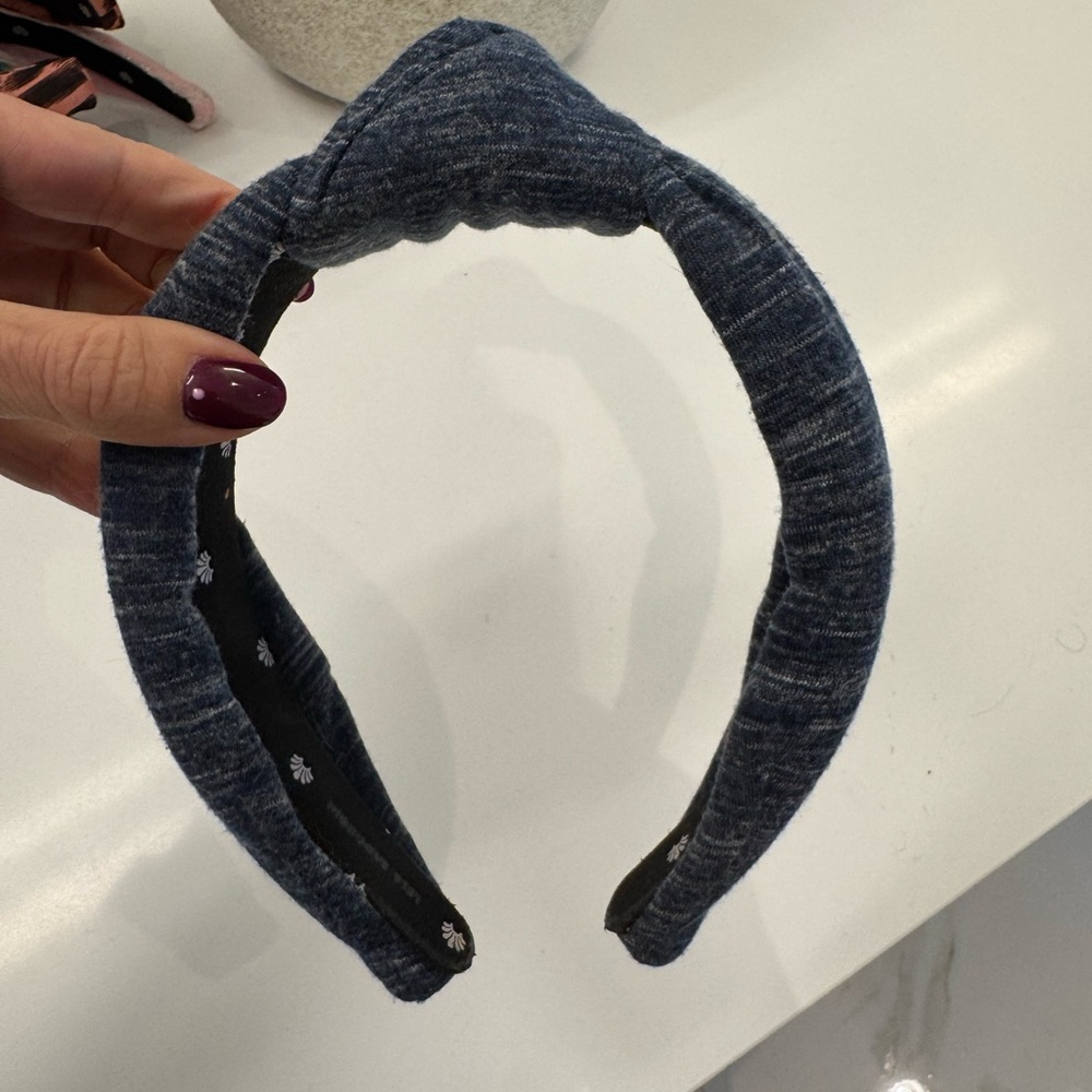 Lele Sadoughi blue headband